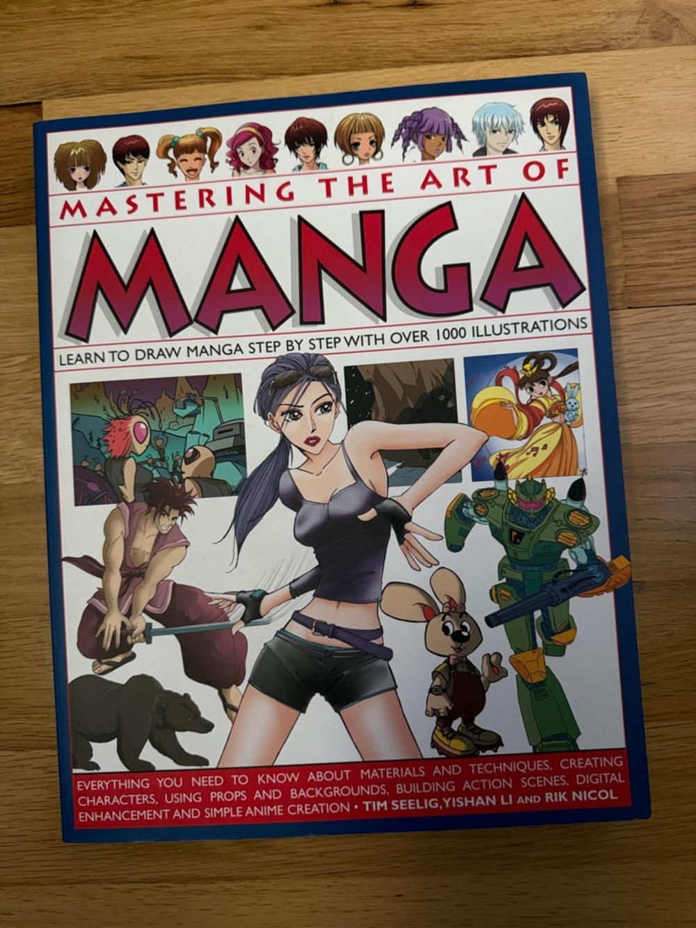 Mastering the Art of Manga - White/Red Cover